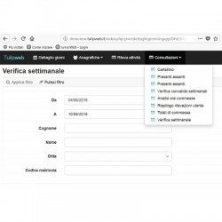 Software Presenze Tulip Web