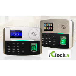 ICLOCK 8 FP Lettore impronte digitali e badge di prossimità